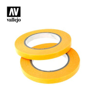 Vallejo T07005 Tools Precision Masking Tape 6mmx18m - Twin Pack - Gap Games