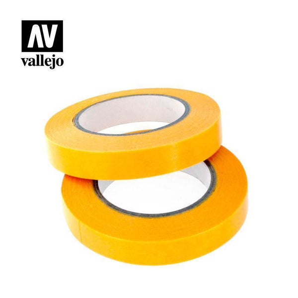 Vallejo T07006 Tools Precision Masking Tape 10mmx18m - Twin Pack - Gap Games