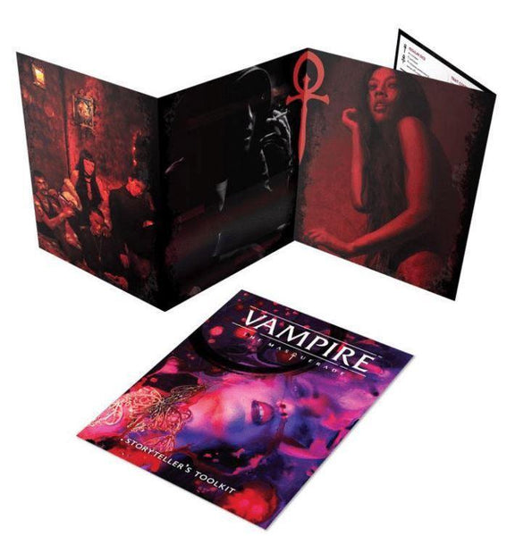 Vampire the Masquerade RPG 5th Edition Storytellers Screen & Toolkit - Gap Games