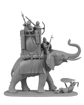 V&V Miniatures - Carthaginian War Elephant (extended set) - Gap Games