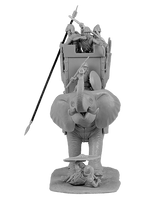V&V Miniatures - Carthaginian War Elephant (extended set) - Gap Games