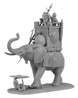 V&V Miniatures - Carthaginian War Elephant (extended set) - Gap Games