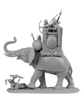 V&V Miniatures - Carthaginian War Elephant (extended set) - Gap Games