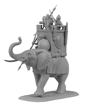 V&V Miniatures - Carthaginian War Elephant - Gap Games