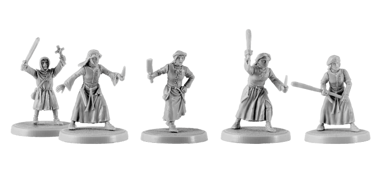 V&V Miniatures - Pilgrims 3 - Gap Games