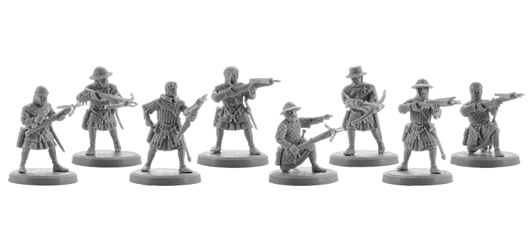 V&V Miniatures - Crusaders Crossbowmen - Gap Games