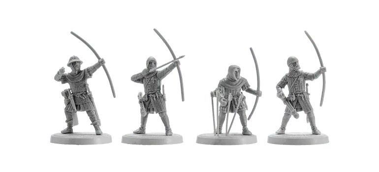 V&V Miniatures - English Archers - Gap Games
