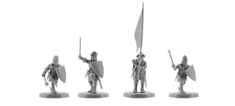 V&V Miniatures - English Medieval Knights - Gap Games