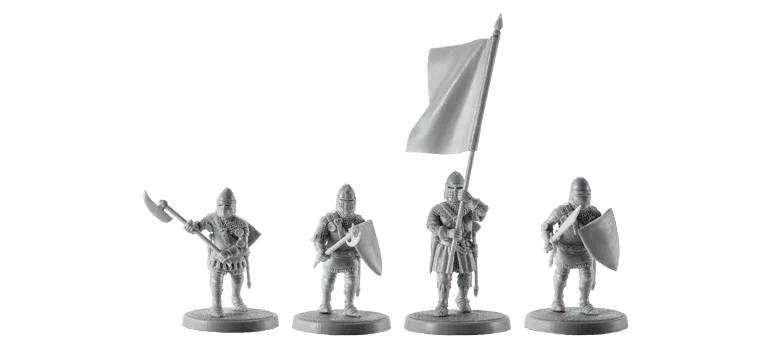 V&V Miniatures - French Medieval Knights - Gap Games