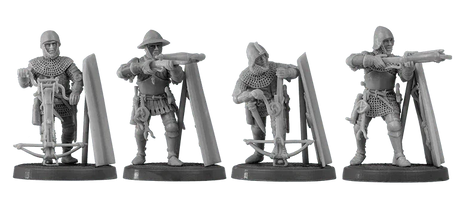 V&V Miniatures - Genoese Crossbowmen - Gap Games