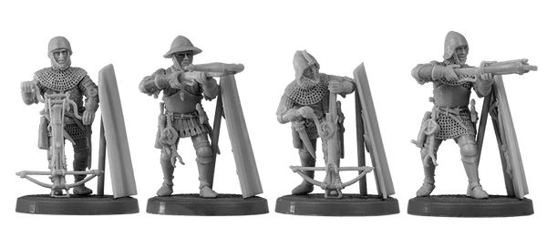 V&V Miniatures - Genoese Crossbowmen - Gap Games