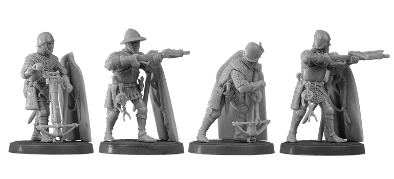 V&V Miniatures - Genoese Crossbowmen - Gap Games