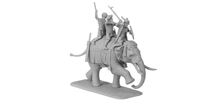 V&V Miniatures - Indian War Elephant - Gap Games