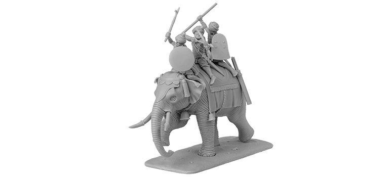 V&V Miniatures - Indian War Elephant - Gap Games