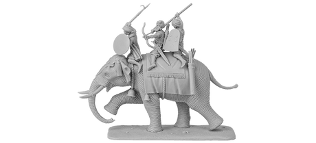 V&V Miniatures - Indian War Elephant - Gap Games