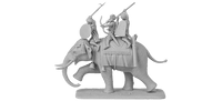 V&V Miniatures - Indian War Elephant - Gap Games