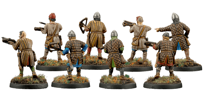 V&V Miniatures - Norman crossbowmen - Gap Games
