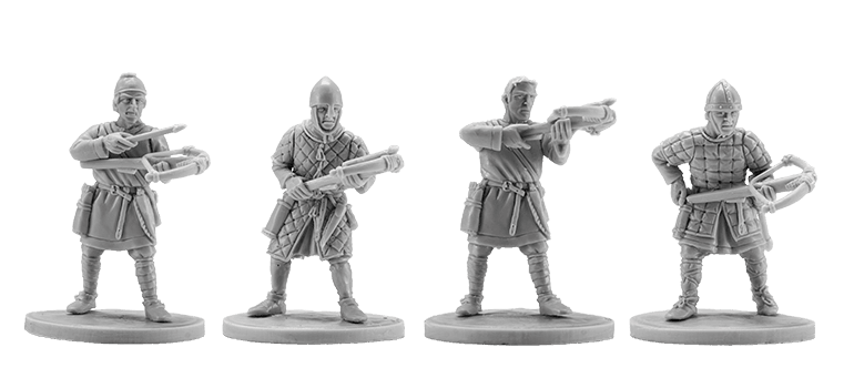 V&V Miniatures - Norman crossbowmen - Gap Games