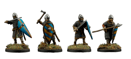 V&V Miniatures - Norman infantry - Gap Games