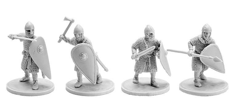 V&V Miniatures - Norman infantry - Gap Games