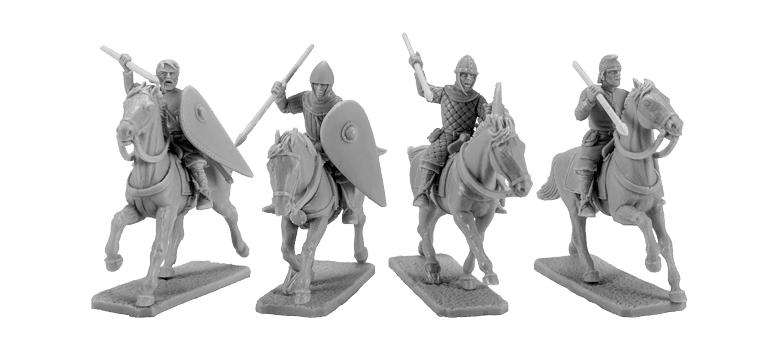 V&V Miniatures - Norman riders 2 - Gap Games