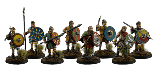 V&V Miniatures - The Anglo-Saxons 4: Ceorls - Gap Games