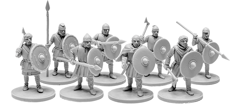 V&V Miniatures - The Anglo-Saxons 4: Ceorls - Gap Games