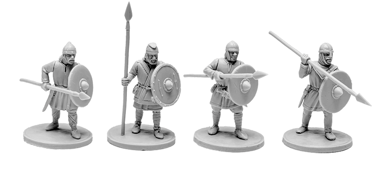 V&V Miniatures - The Anglo-Saxons 4: Ceorls - Gap Games