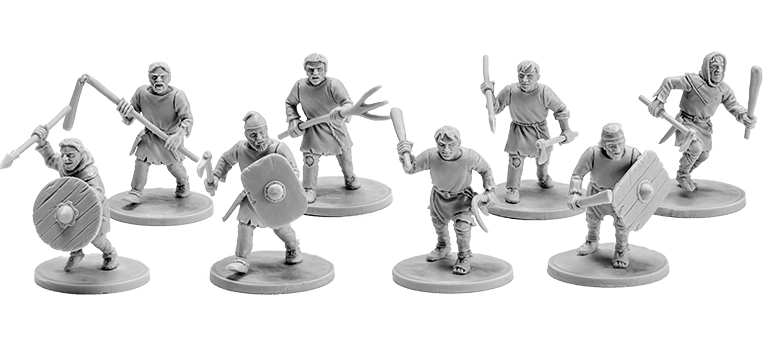 V&V Miniatures - The Anglo-Saxons 5: Geburs - Gap Games