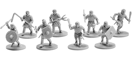 V&V Miniatures - The Anglo-Saxons 5: Geburs - Gap Games