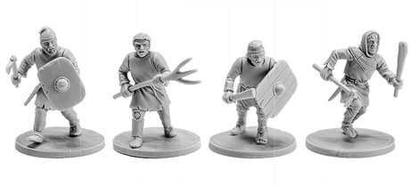 V&V Miniatures - The Anglo-Saxons 5: Geburs - Gap Games
