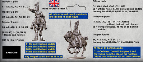 Victrix Miniatures - British Household Cavalry 1812-1815 - Gap Games