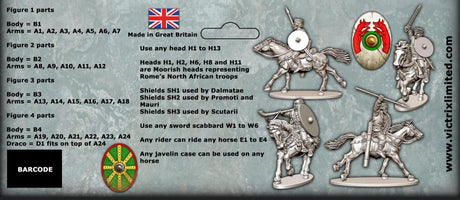 Victrix Miniatures - Late Roman Unarmoured Cavalry - Gap Games