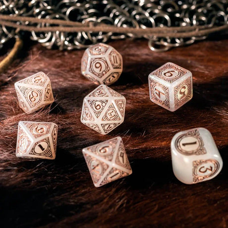 Q Workshop - Viking Modern Niflheim Dice Set 7