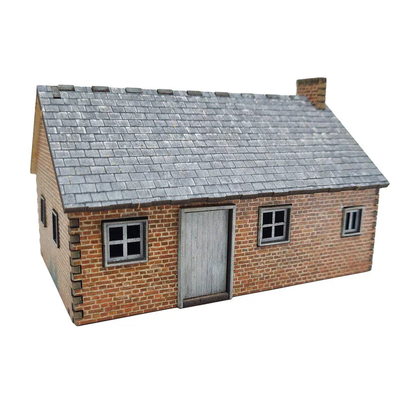 Battlefield Accessories: Village House 2 Brick - 28mm (TTR)