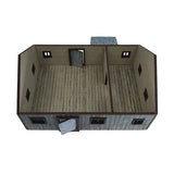 Battlefield Accessories: Village House 2 Wood - 28mm (TTR)