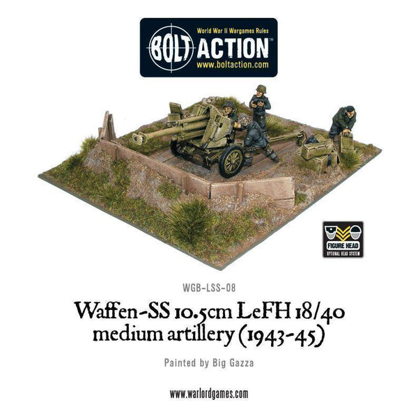 Waffen-SS 10.5cm LeFH 18/40 medium artillery (1943-45) - Gap Games
