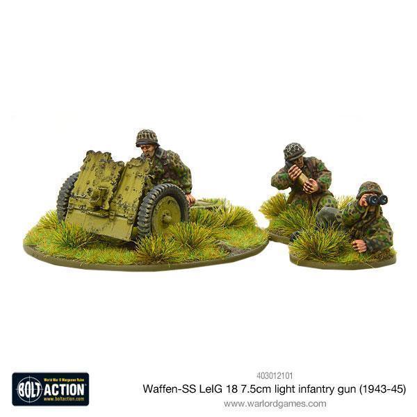 Waffen-SS LeIG 18 7.5cm light infantry gun (1943-45) - Gap Games