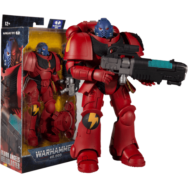 Warhammer 40,000 - Blood Angels Primaris Space Marine Hellblaster 7” Action Figure - Gap Games