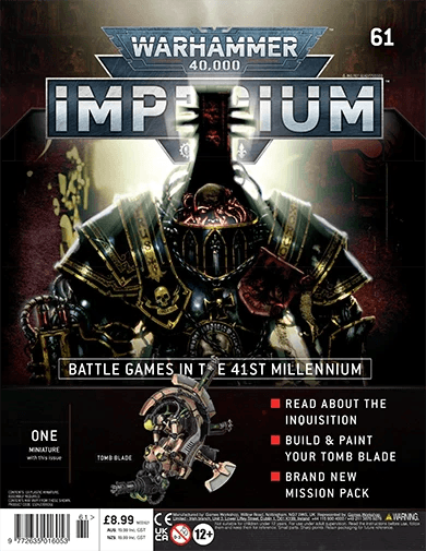 Warhammer 40,000: Imperium - Issue 61 x 3 Bundle - Gap Games