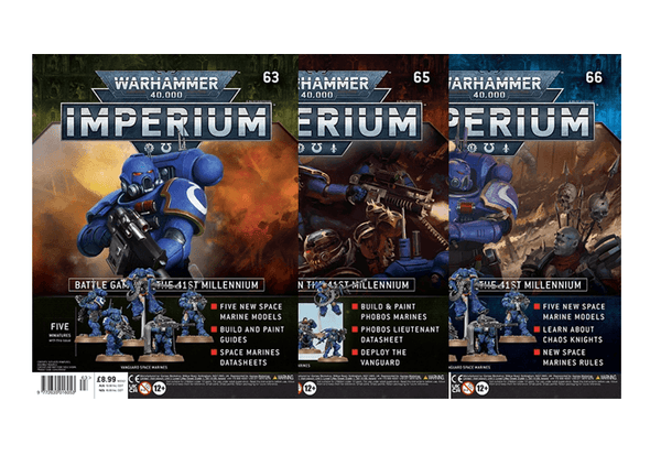 Warhammer 40,000: Imperium - Issue 63 65 66 - Pre-Order Bundle - Gap Games