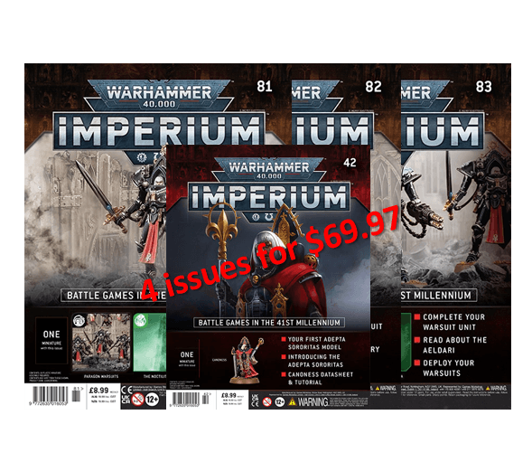Warhammer 40000: Imperium Issue 81/82/83/42 Bundle - Gap Games