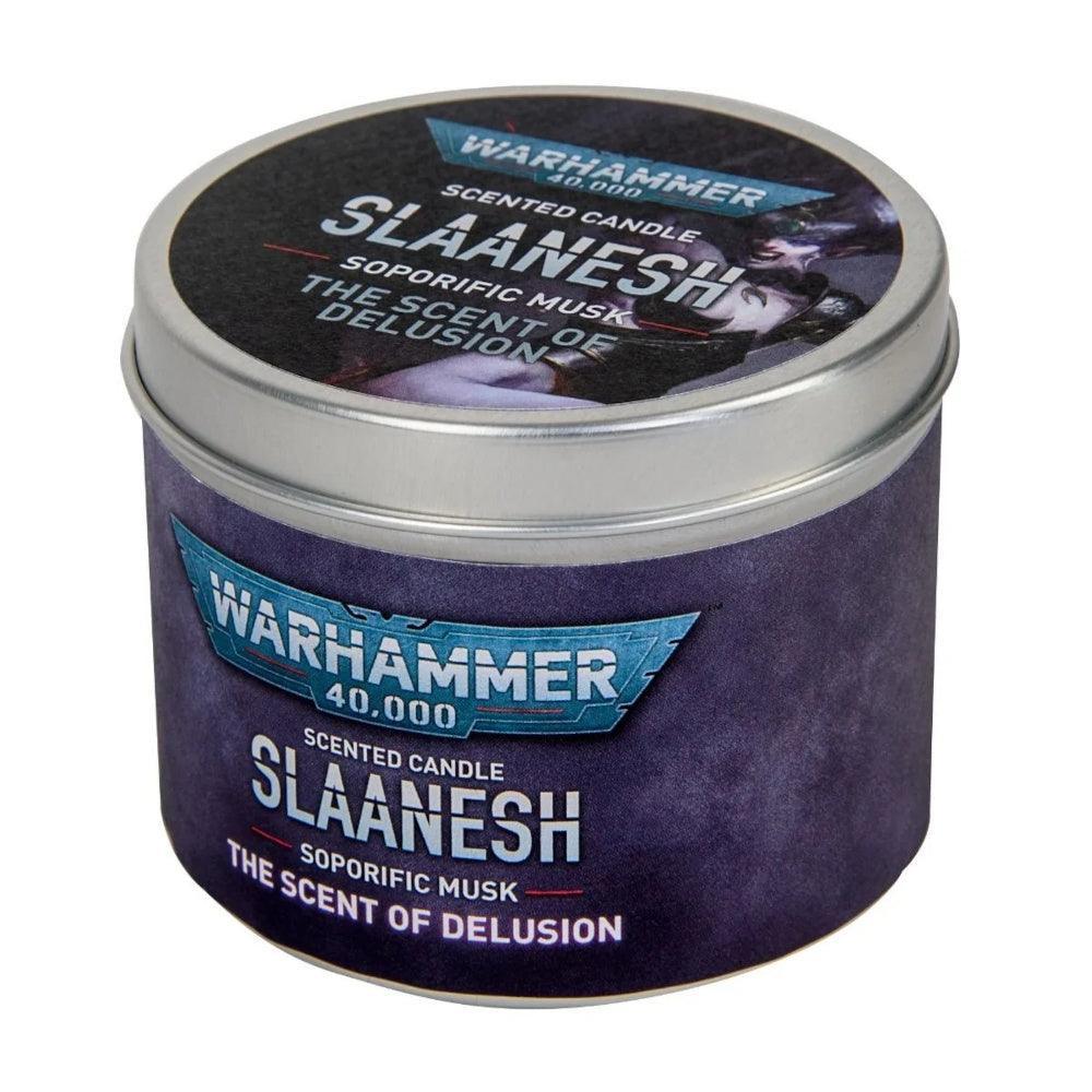 Warhammer 40,000: Slaanesh Soporific Musk Candle - Pre-Order - Gap Games
