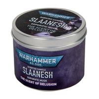 Warhammer 40,000: Slaanesh Soporific Musk Candle - Pre-Order - Gap Games
