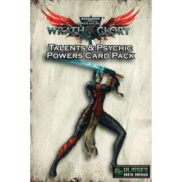Warhammer 40000 Wrath & Glory Character Talents and Psychic Power Card Pack - Gap Games