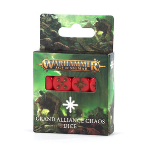 Warhammer Age of Sigmar: Grand Alliance Chaos Dice - Gap Games