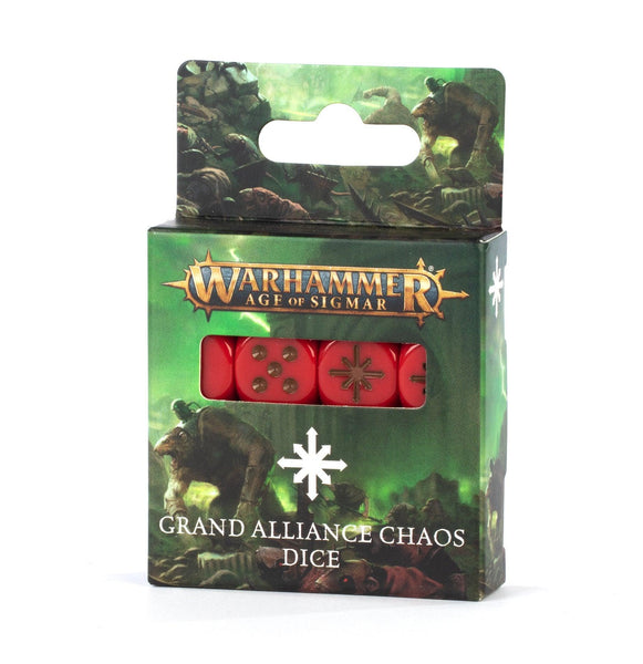 Warhammer Age of Sigmar: Grand Alliance Chaos Dice - Gap Games