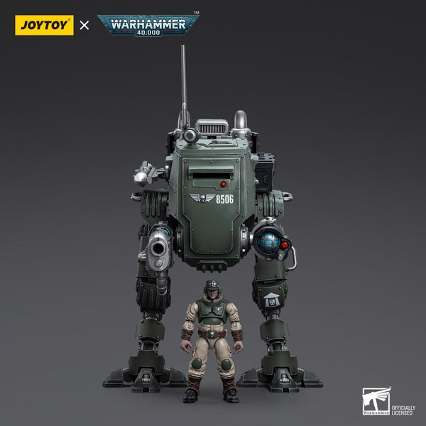 Warhammer Collectibles: 1/18 Astra Militarum Cadian Armoured Sentinel - Pre-Order - Gap Games