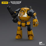 Warhammer Collectibles: 1/18 Imperial Fists Contemptor Dreadnought - Pre-Order - Gap Games