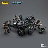 Warhammer Collectibles: 1/18 Scale Astra Militarum Ordnance Team with Malleus Rocket Launcher - Pre-Order - Gap Games